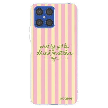 Picasee διαφανής θήκη σιλικόνης Honor X8 4G - Pretty matcha