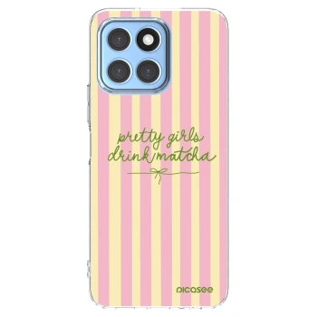 Picasee διαφανής θήκη σιλικόνης Honor X6 - Pretty matcha