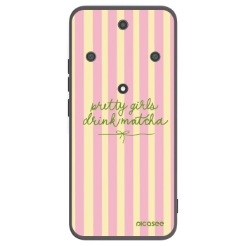 Picasee Μαύρη θήκη σιλικόνης για Honor Magic5 Lite 5G - Pretty matcha