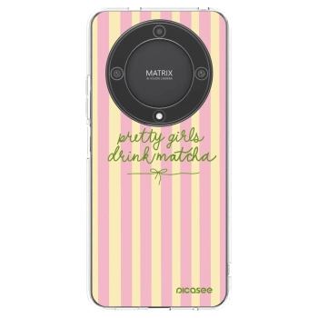 Picasee διαφανής θήκη σιλικόνης Honor Magic5 Lite 5G - Pretty matcha