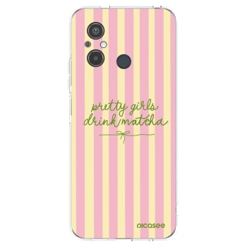 Picasee διαφανής θήκη σιλικόνης Xiaomi Redmi 12C - Pretty matcha