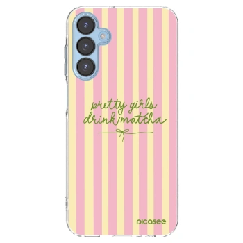 Picasee διαφανής θήκη σιλικόνης Samsung Galaxy A15 A156B 5G - Pretty matcha