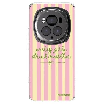 Picasee διαφανής θήκη σιλικόνης Honor Magic6 Pro - Pretty matcha