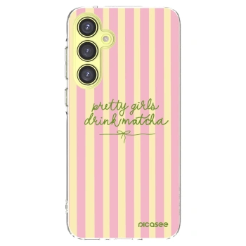 Picasee διαφανής θήκη σιλικόνης Samsung Galaxy A35 5G A356B - Pretty matcha