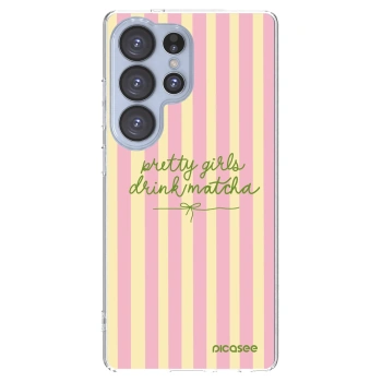 Picasee διαφανής θήκη σιλικόνης Samsung Galaxy S25 Ultra 5G - Pretty matcha