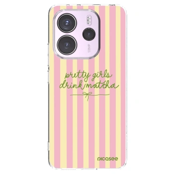 Picasee διαφανής θήκη σιλικόνης Xiaomi Redmi Note 14 4G - Pretty matcha