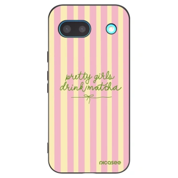 Picasee Μαύρη θήκη σιλικόνης για Google Pixel 8 - Pretty matcha