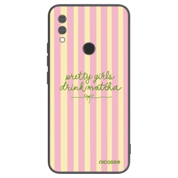 Picasee Μαύρη θήκη σιλικόνης για Xiaomi Redmi Note 7 - Pretty matcha