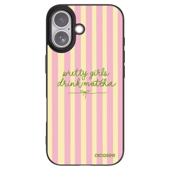 Picasee Μαύρη θήκη σιλικόνης για Apple iPhone 17 - Pretty matcha