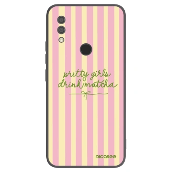 Picasee Μαύρη θήκη σιλικόνης για Xiaomi Redmi 7 - Pretty matcha