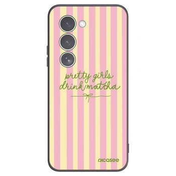 Picasee Μαύρη θήκη σιλικόνης για Xiaomi Redmi 15 5G - Pretty matcha