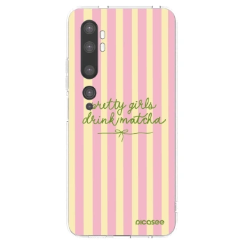 Picasee διαφανής θήκη σιλικόνης Xiaomi Mi Note 10 (Pro) - Pretty matcha