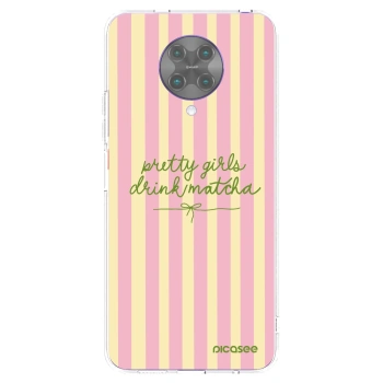 Picasee διαφανής θήκη σιλικόνης Xiaomi Poco F2 Pro - Pretty matcha