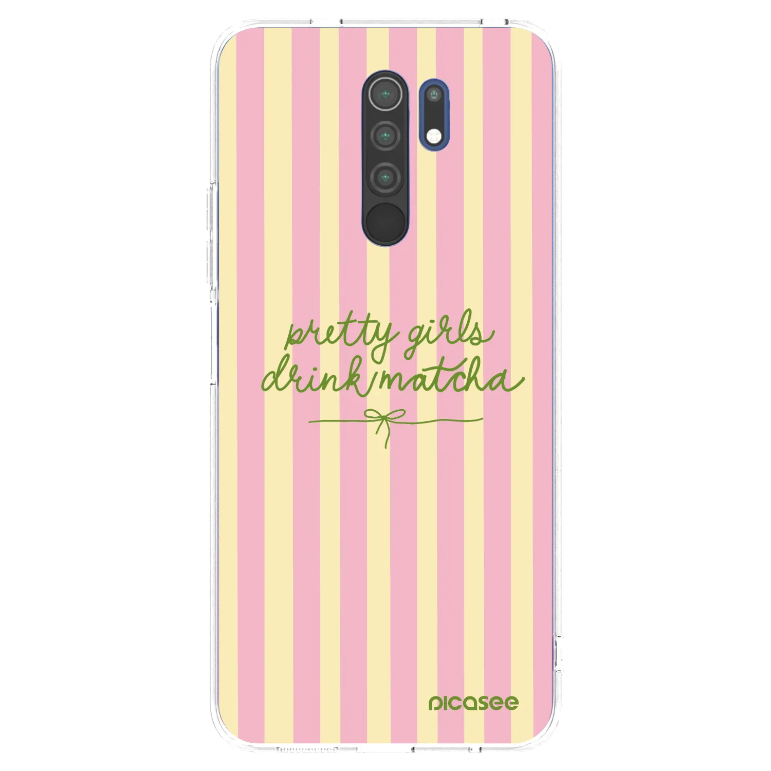 Picasee διαφανής θήκη σιλικόνης Xiaomi Redmi 9 - Pretty matcha