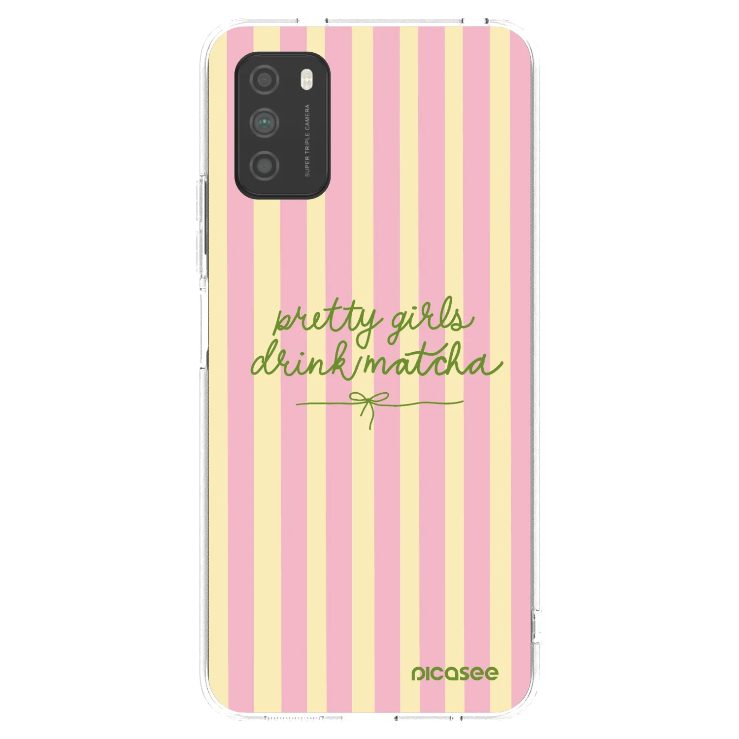 Picasee διαφανής θήκη σιλικόνης Xiaomi Poco M3 - Pretty matcha