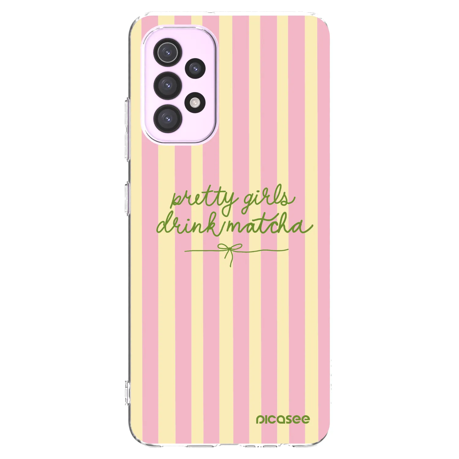 Picasee διαφανής θήκη σιλικόνης Samsung Galaxy A32 5G A326B - Pretty matcha