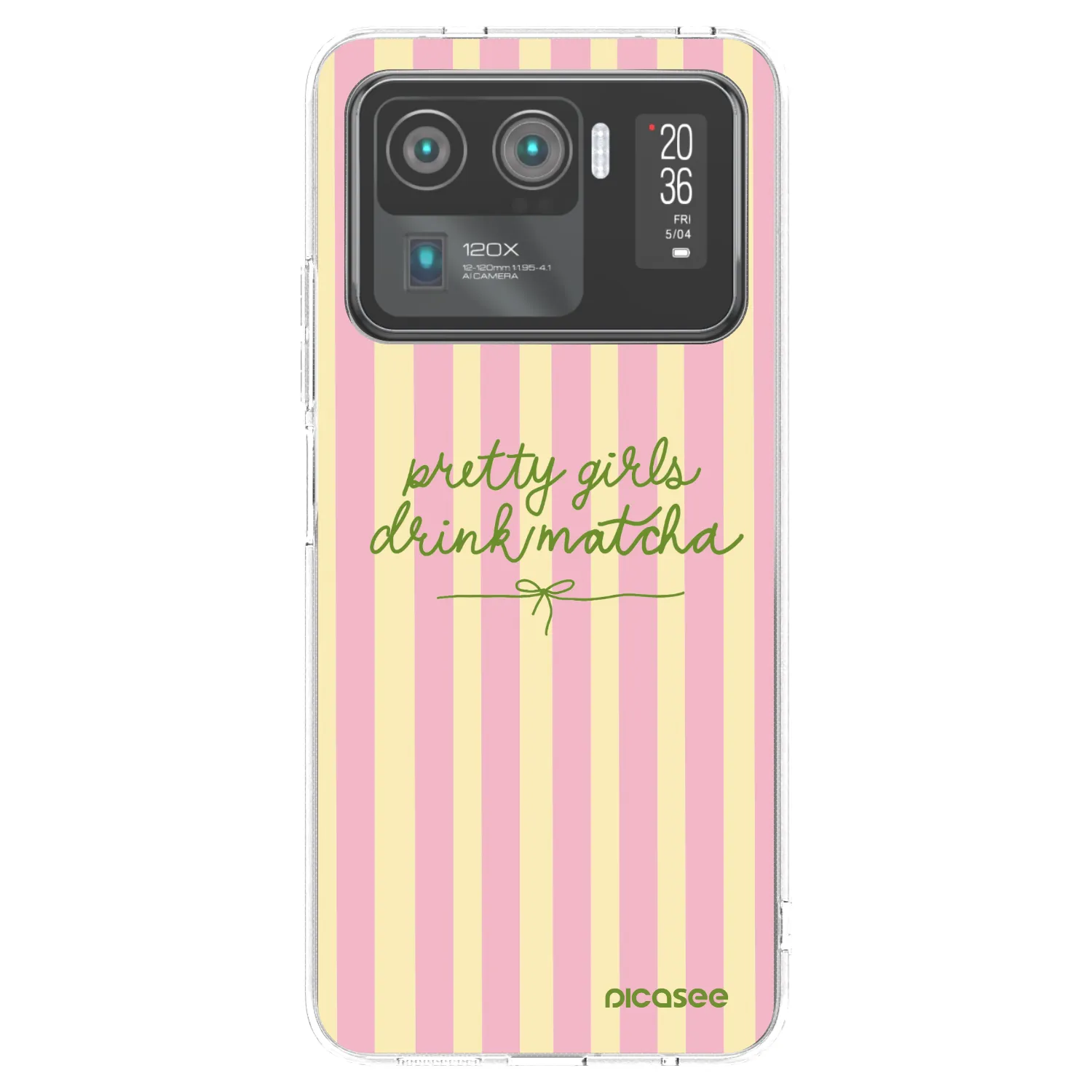 Picasee διαφανής θήκη σιλικόνης Xiaomi Mi 11 Ultra - Pretty matcha