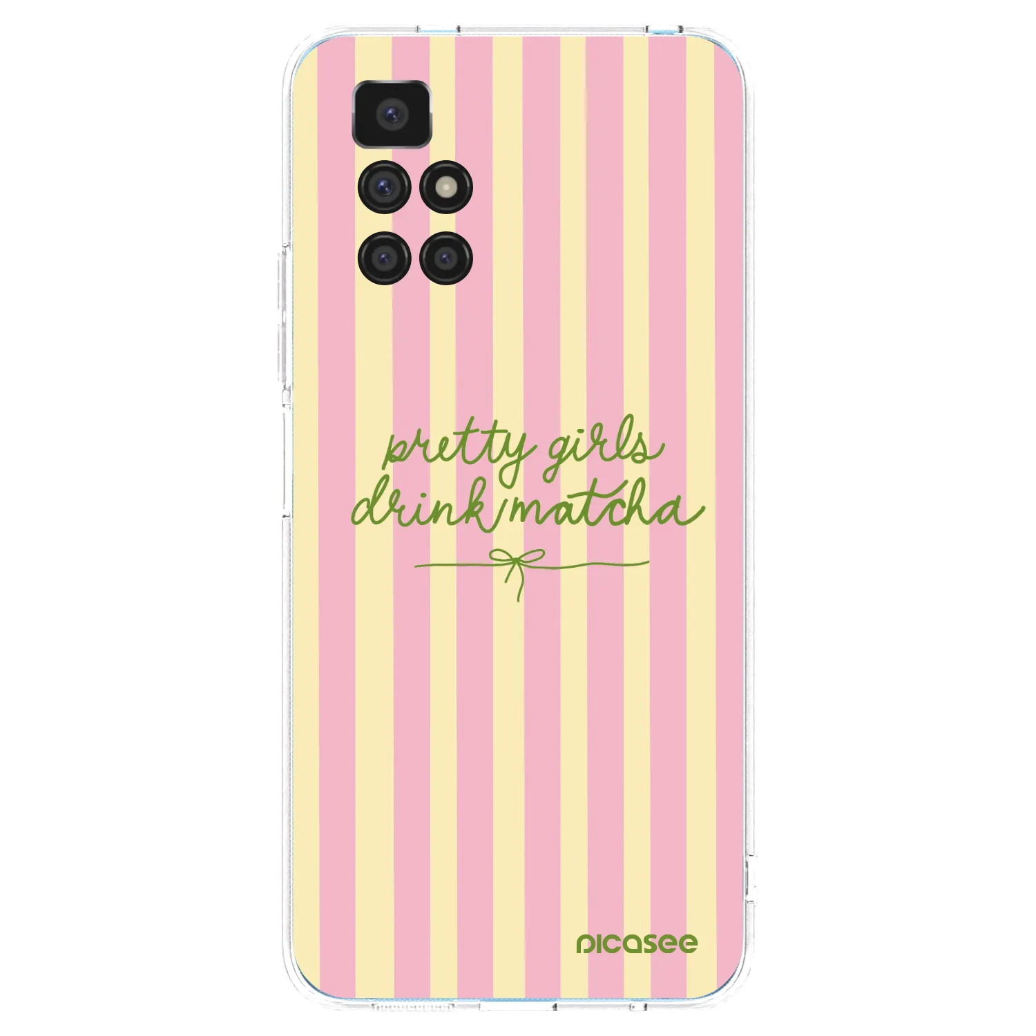 Picasee διαφανής θήκη σιλικόνης Xiaomi Redmi 10 - Pretty matcha