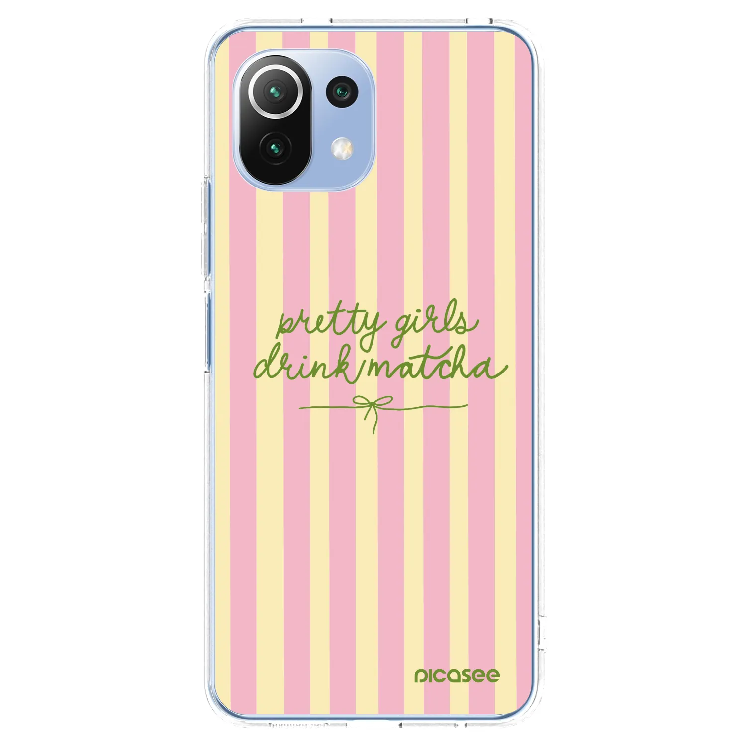 Picasee διαφανής θήκη σιλικόνης Xiaomi 11 Lite 5G NE - Pretty matcha