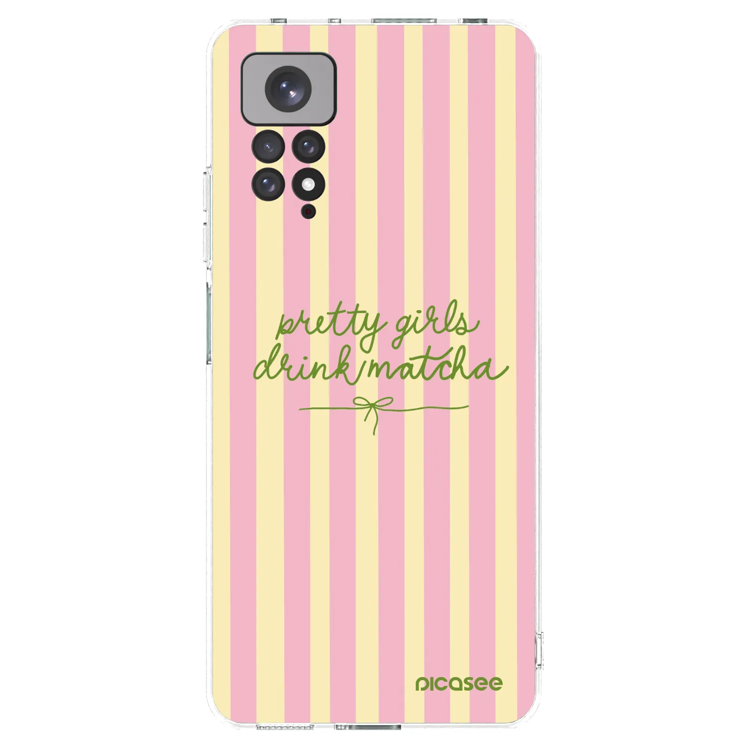 Picasee διαφανής θήκη σιλικόνης Xiaomi Redmi Note 11 - Pretty matcha