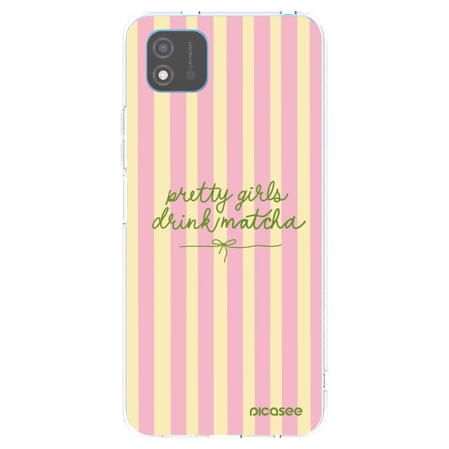 Picasee διαφανής θήκη σιλικόνης Realme C11 (2021) - Pretty matcha