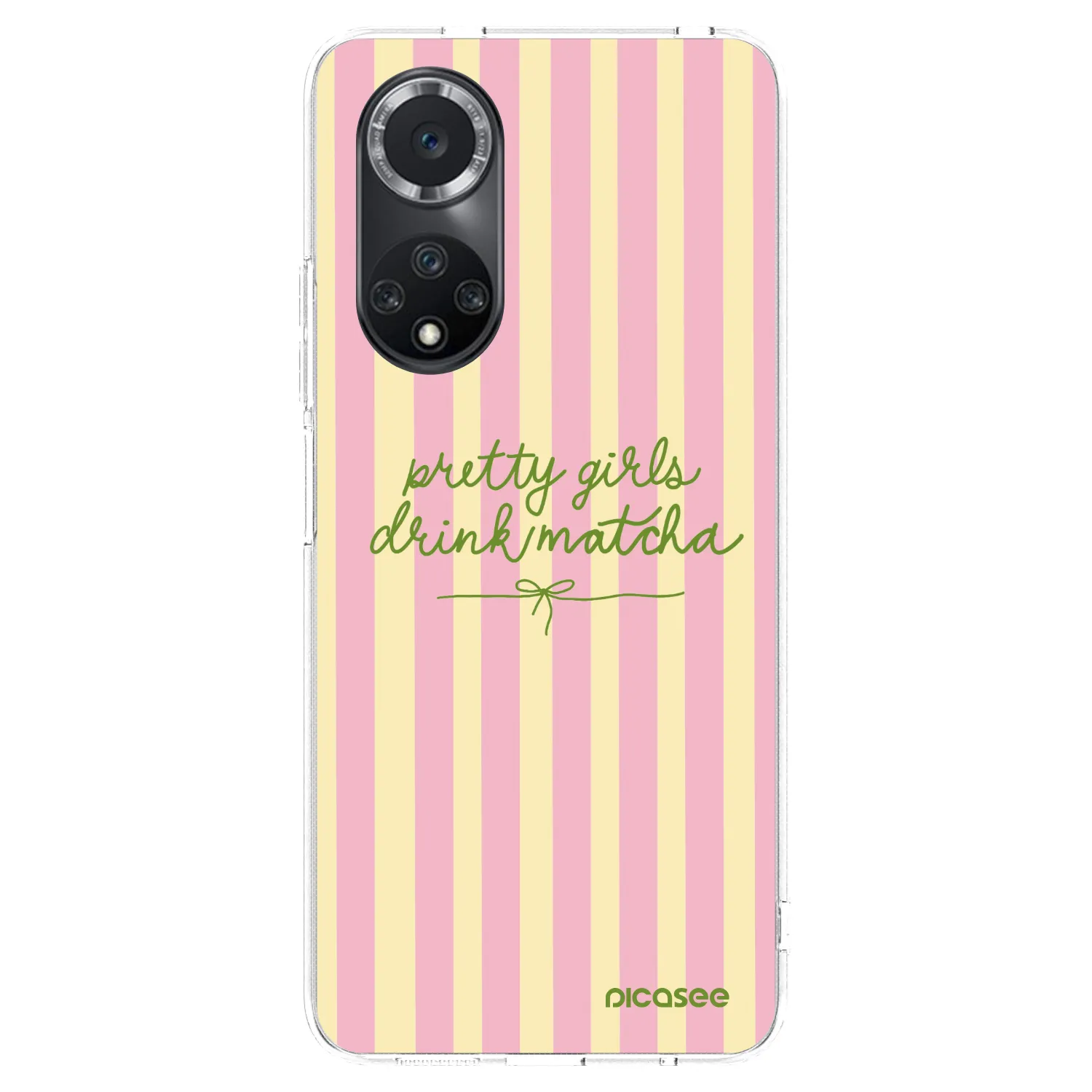 Picasee διαφανής θήκη σιλικόνης Huawei Nova 9 SE - Pretty matcha