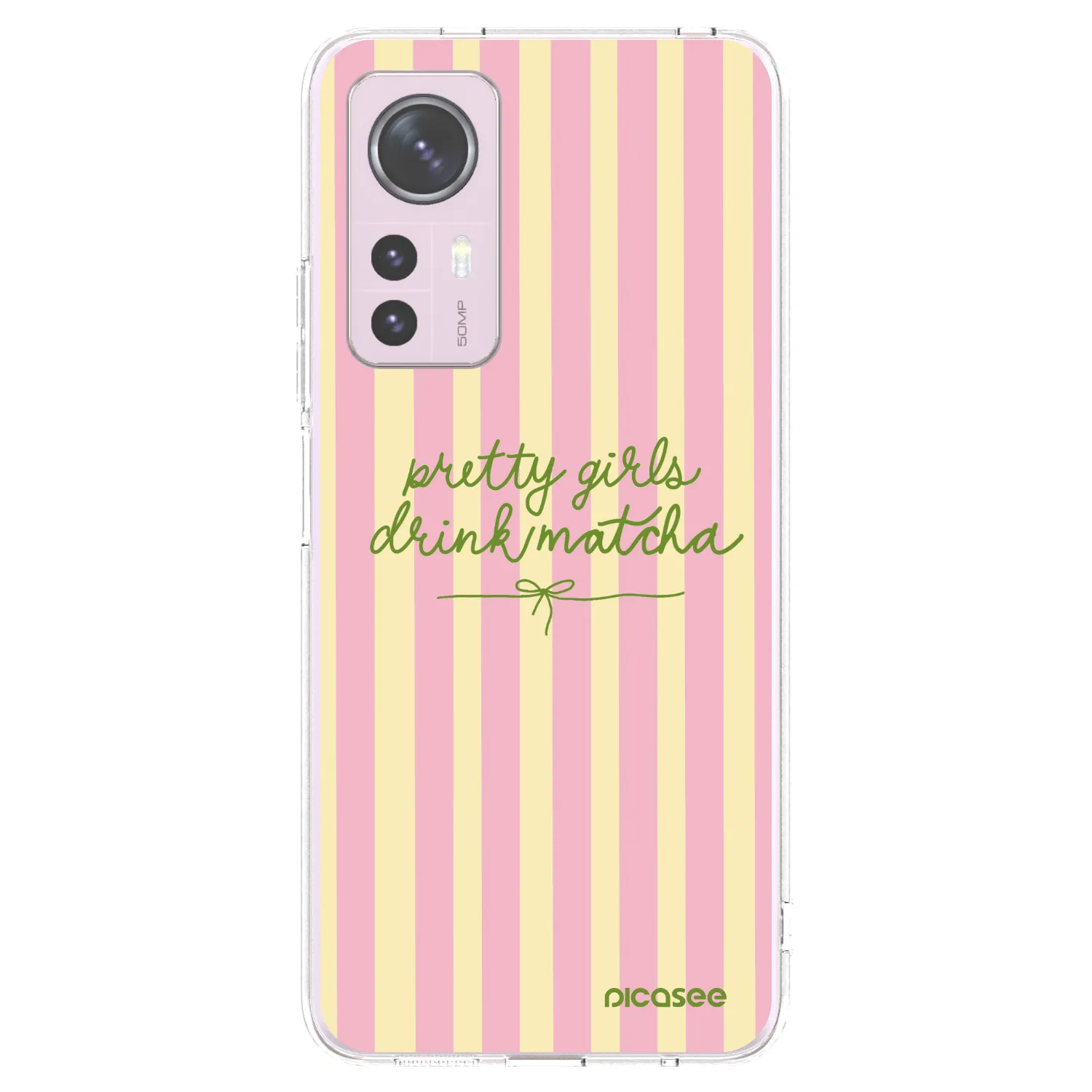 Picasee διαφανής θήκη σιλικόνης Xiaomi 12 - Pretty matcha