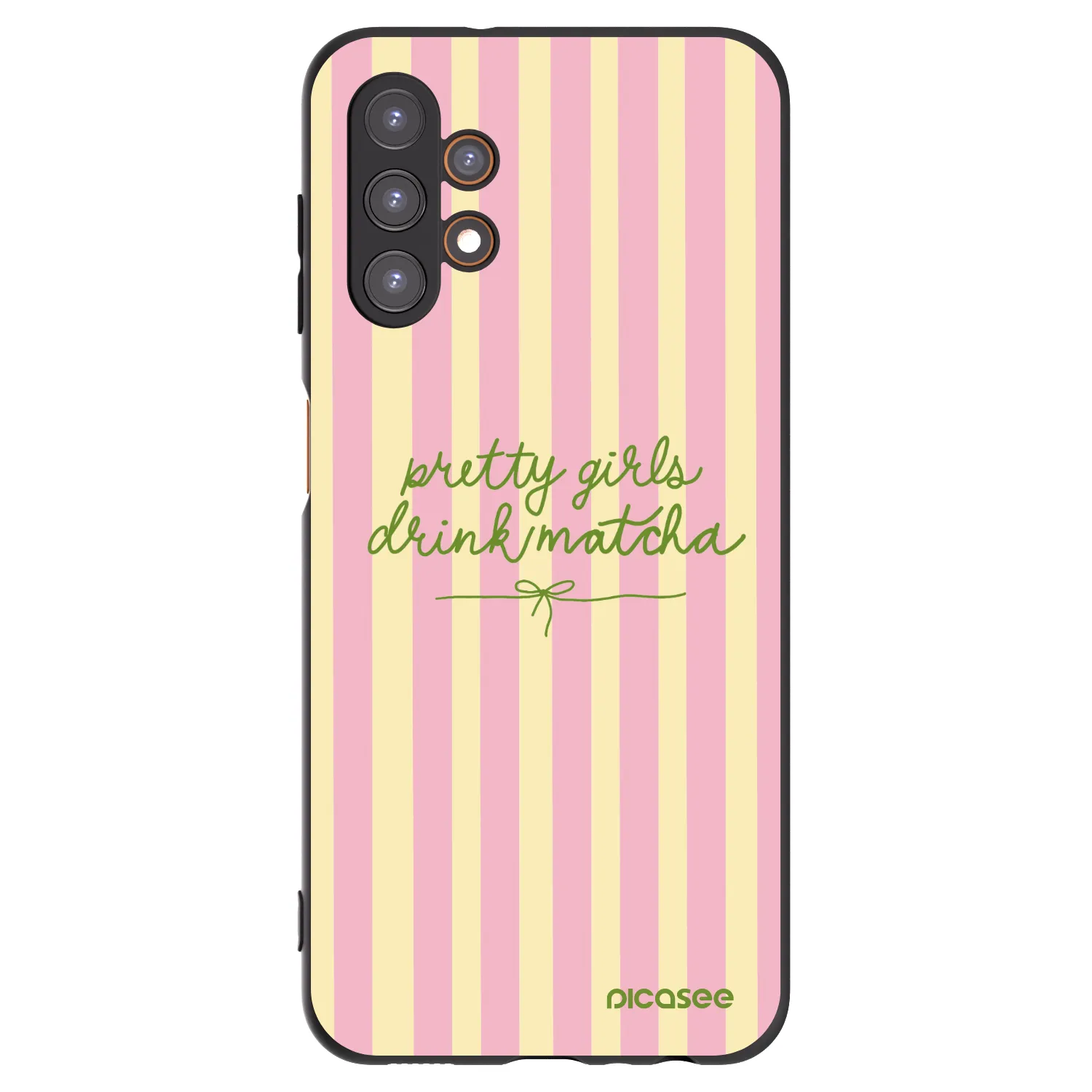 Picasee Μαύρη θήκη σιλικόνης για Samsung Galaxy A13 4G A135 - Pretty matcha