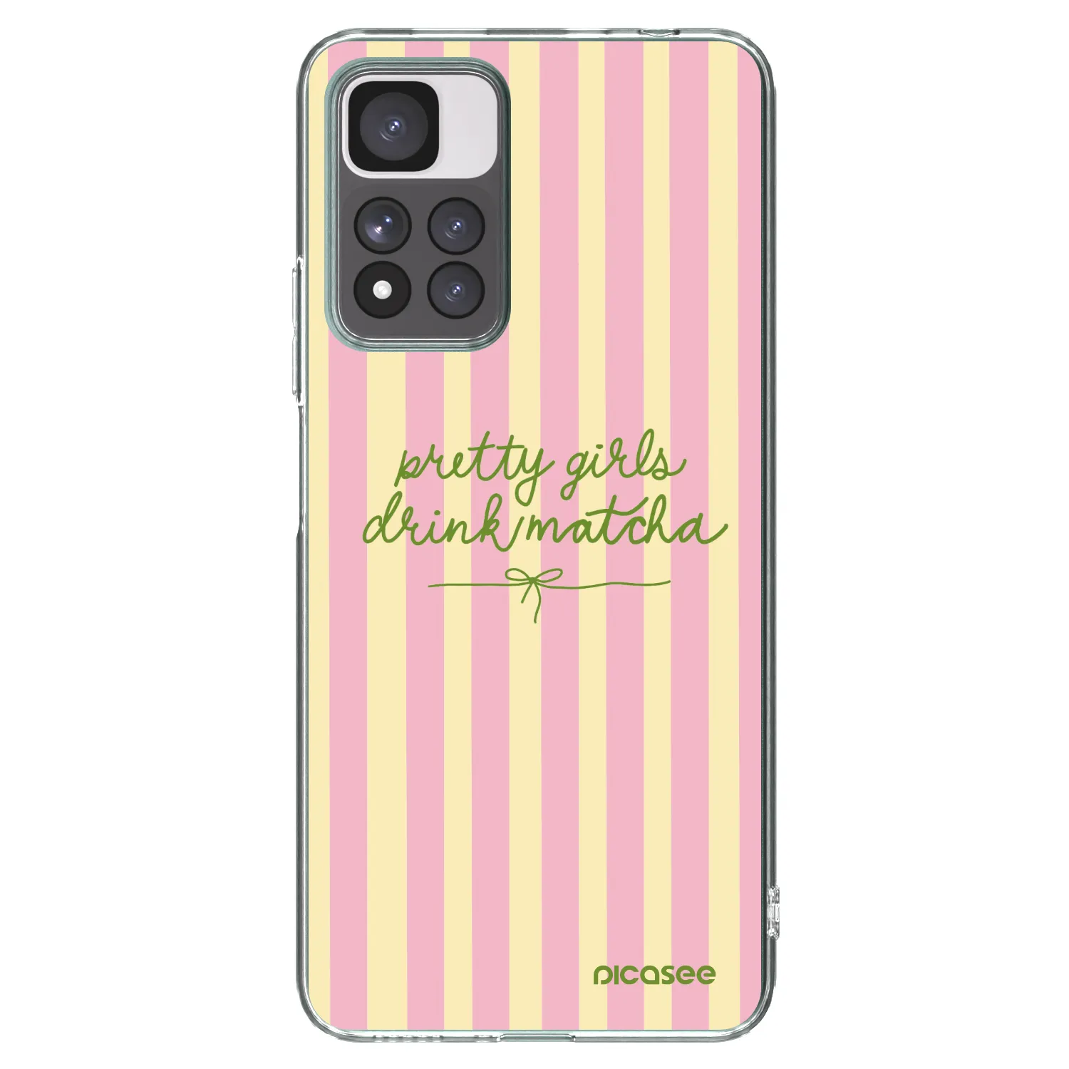 Picasee διαφανής θήκη σιλικόνης Xiaomi Redmi Note 11 Pro+ 5G - Pretty matcha