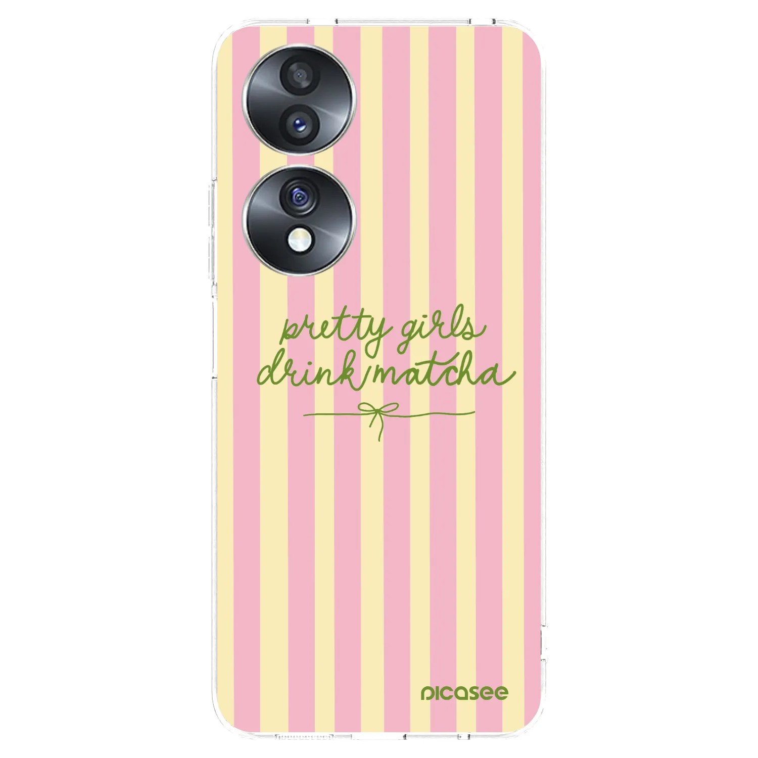 Picasee διαφανής θήκη σιλικόνης Honor 70 - Pretty matcha