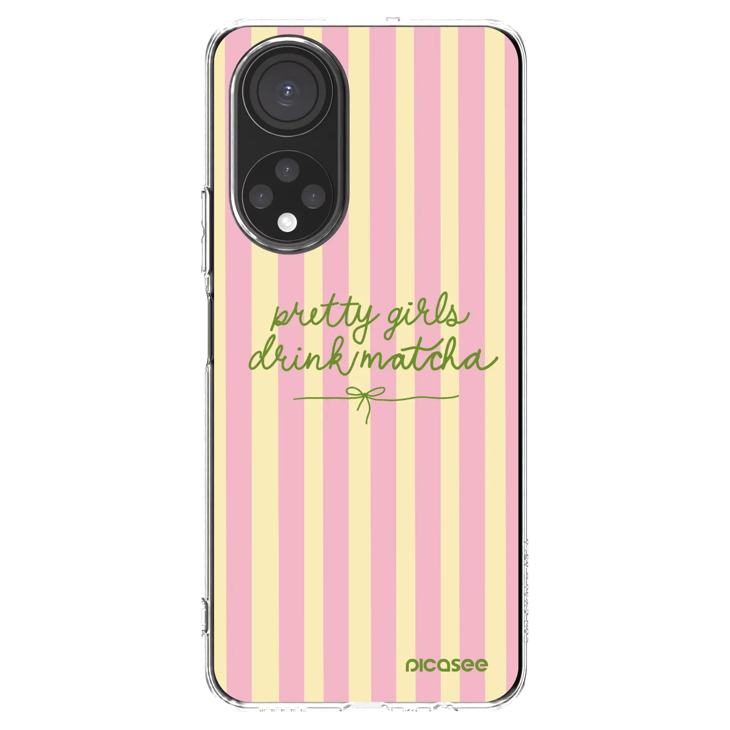Picasee διαφανής θήκη σιλικόνης Honor X7 - Pretty matcha