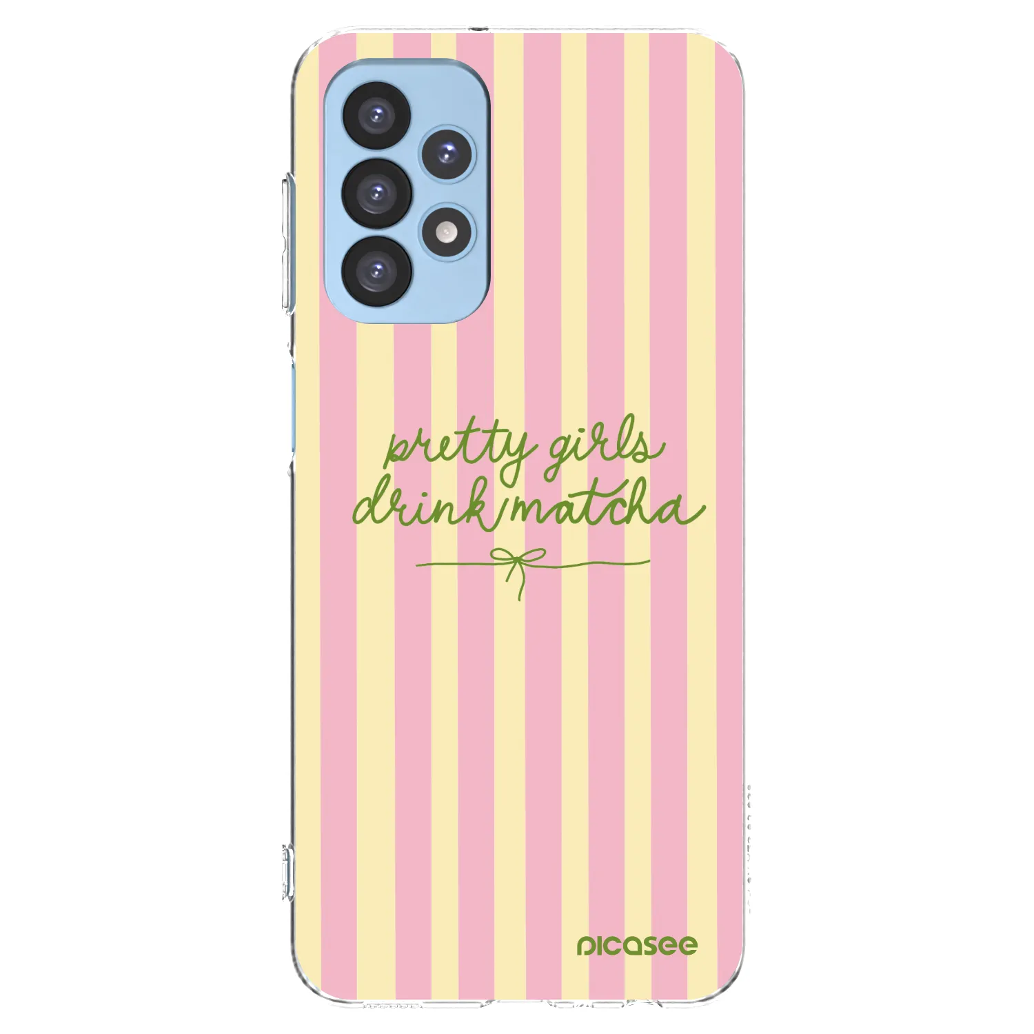 Picasee διαφανής θήκη σιλικόνης Samsung Galaxy A23 A235F 4G - Pretty matcha