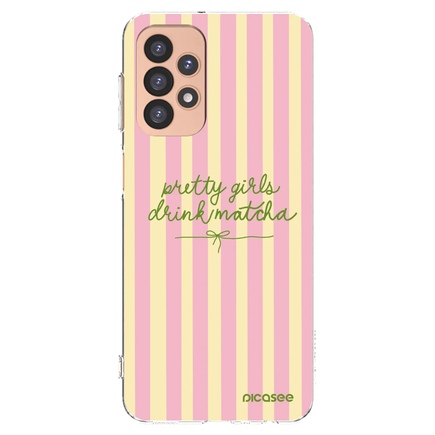 Picasee διαφανής θήκη σιλικόνης Samsung Galaxy A23 A236B 5G - Pretty matcha