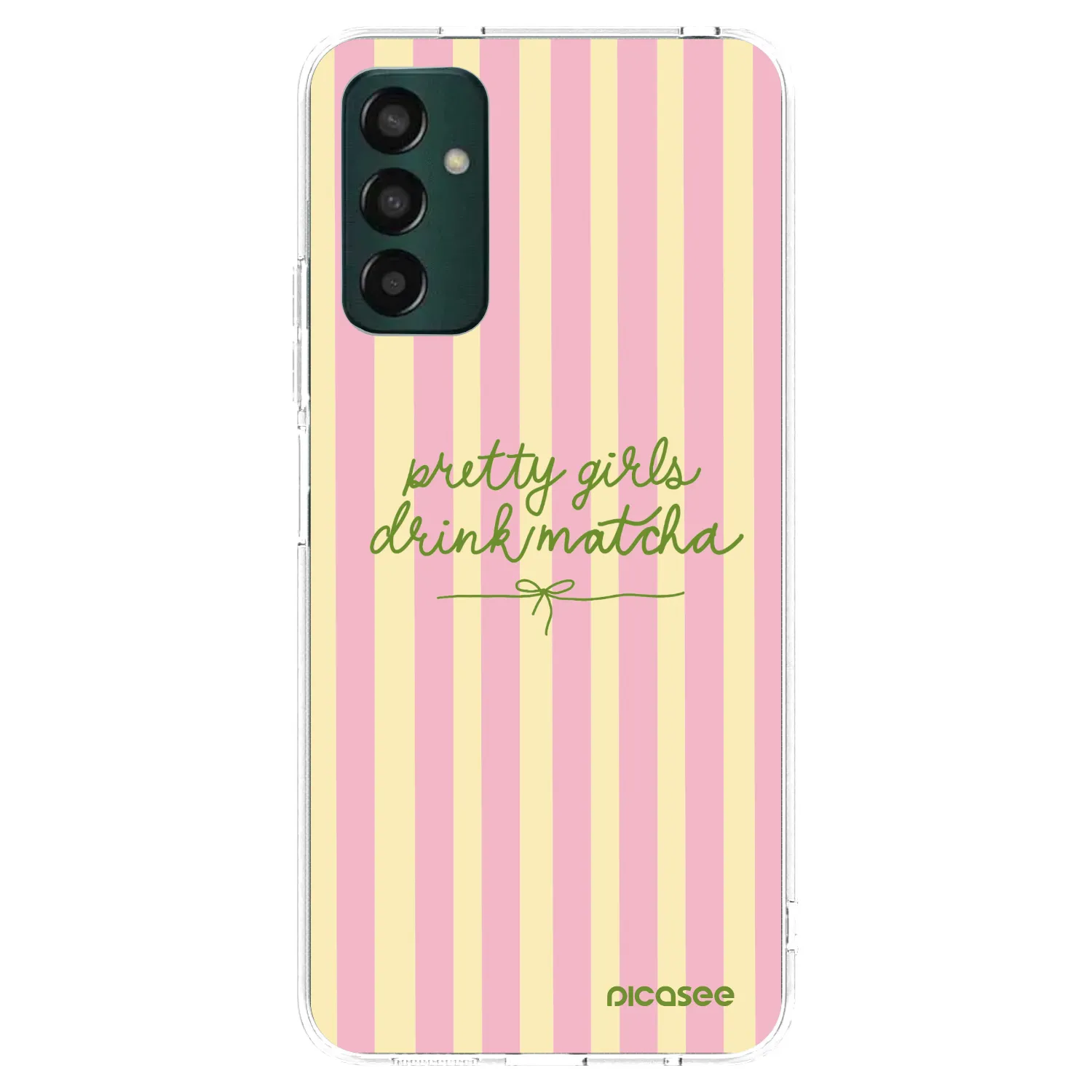 Picasee διαφανής θήκη σιλικόνης Samsung Galaxy M23 5G - Pretty matcha