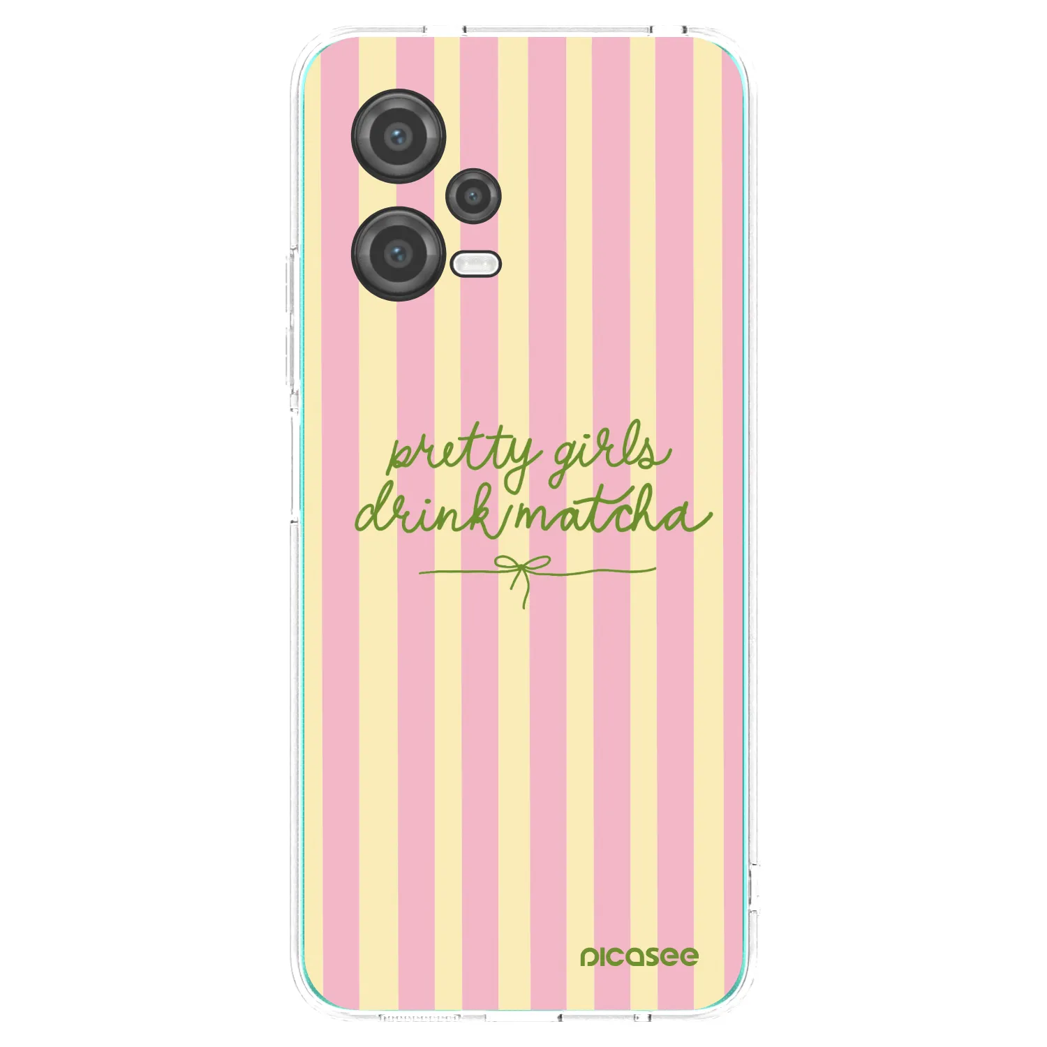 Picasee διαφανής θήκη σιλικόνης Xiaomi Poco X5 - Pretty matcha