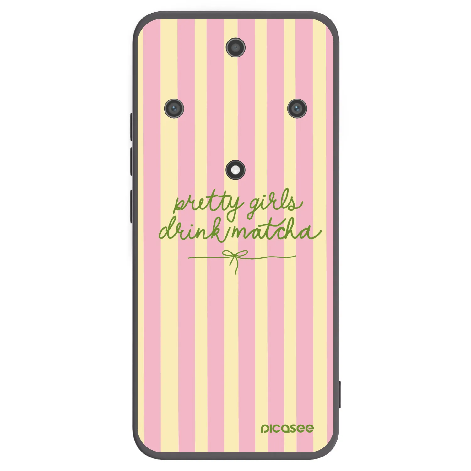 Picasee Μαύρη θήκη σιλικόνης για Honor Magic5 Lite 5G - Pretty matcha
