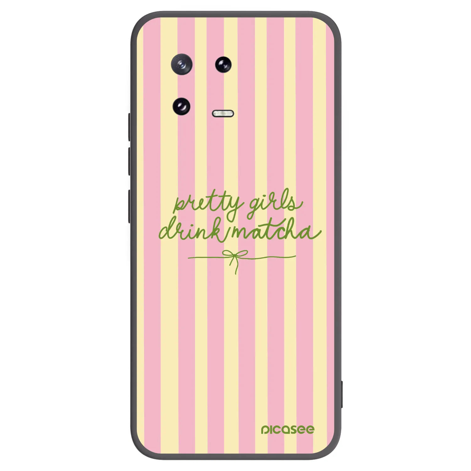 Picasee Μαύρη θήκη σιλικόνης για Xiaomi 13 Pro - Pretty matcha