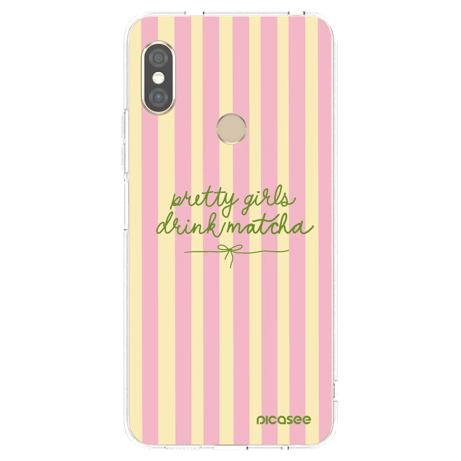 Picasee διαφανής θήκη σιλικόνης Xiaomi Redmi Note 5 Global - Pretty matcha