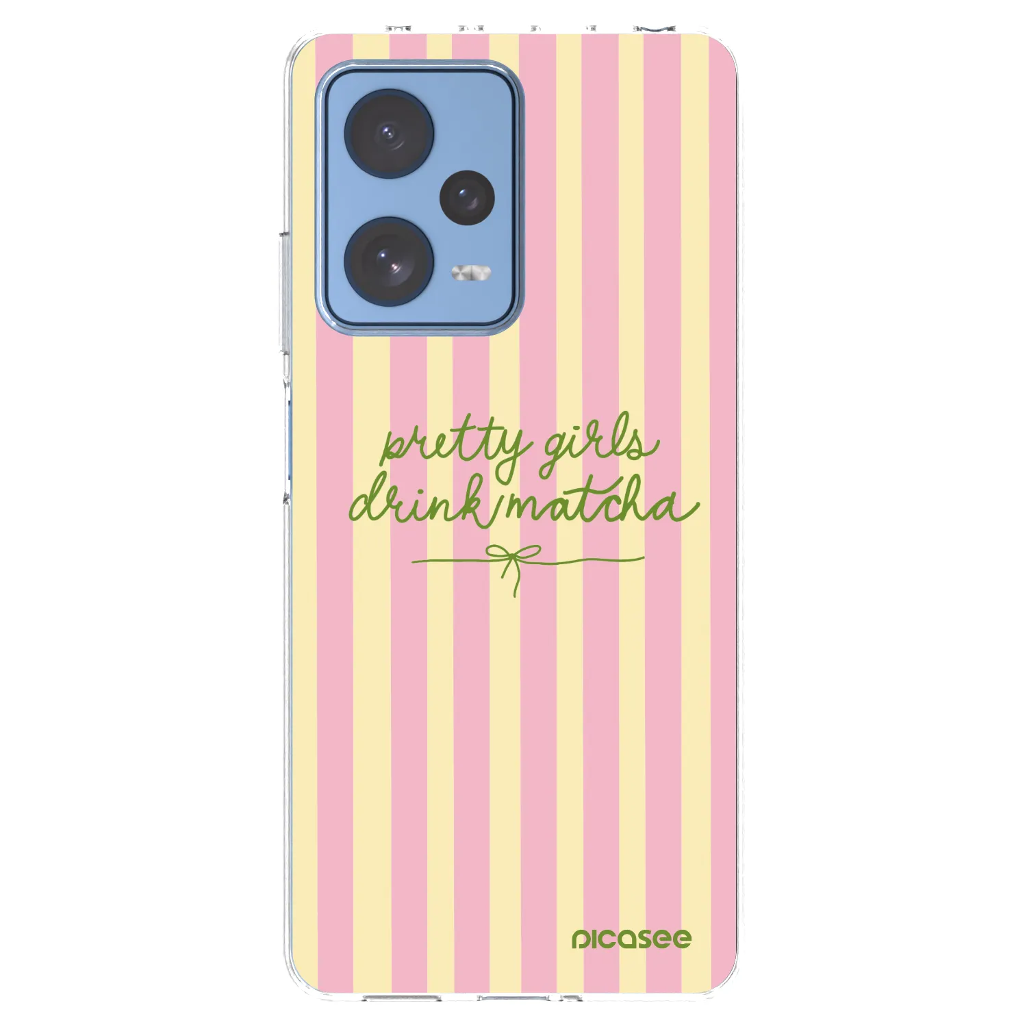Picasee διαφανής θήκη σιλικόνης Xiaomi Redmi Note 12 Pro 5G - Pretty matcha