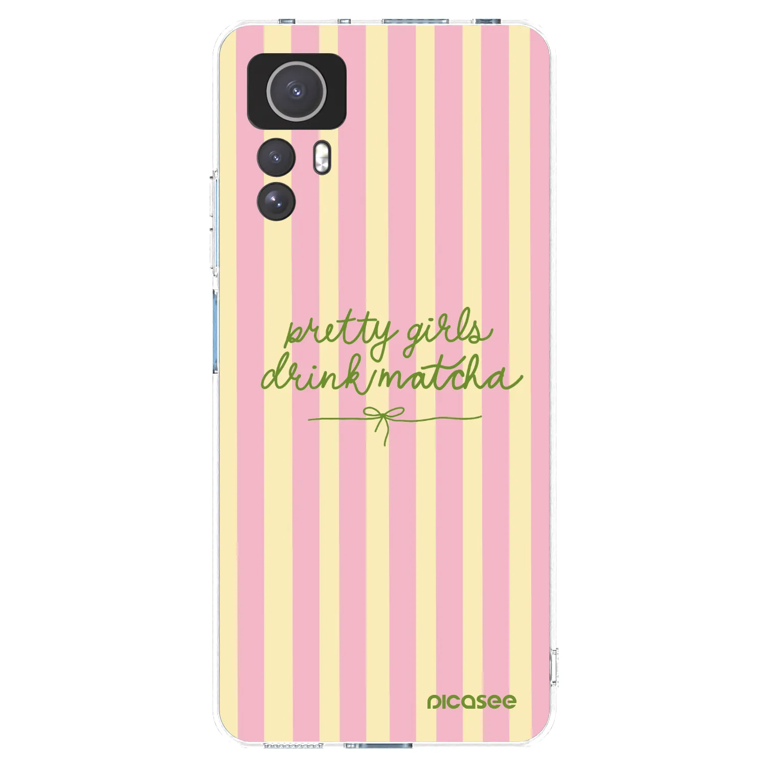 Picasee διαφανής θήκη σιλικόνης Xiaomi Redmi Note 12S - Pretty matcha