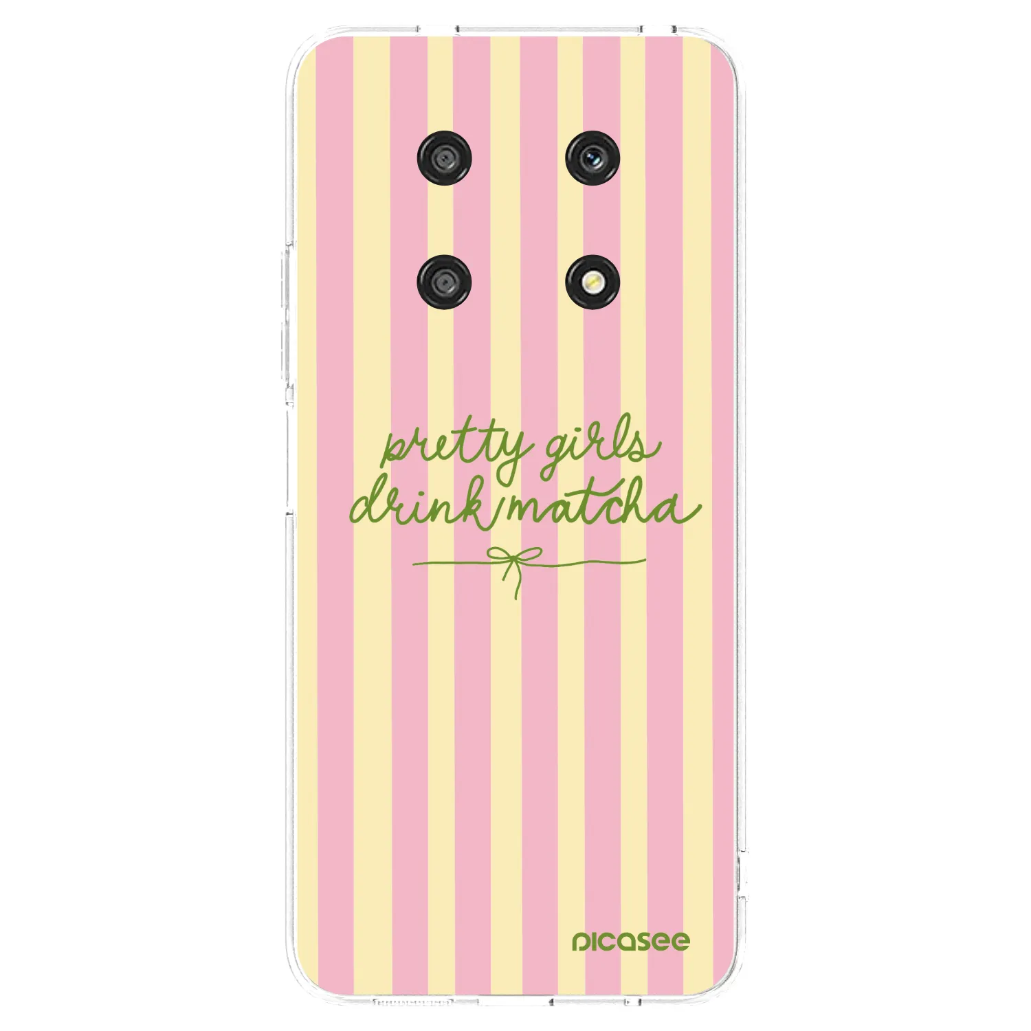 Picasee διαφανής θήκη σιλικόνης Honor Magic4 Lite 5G - Pretty matcha