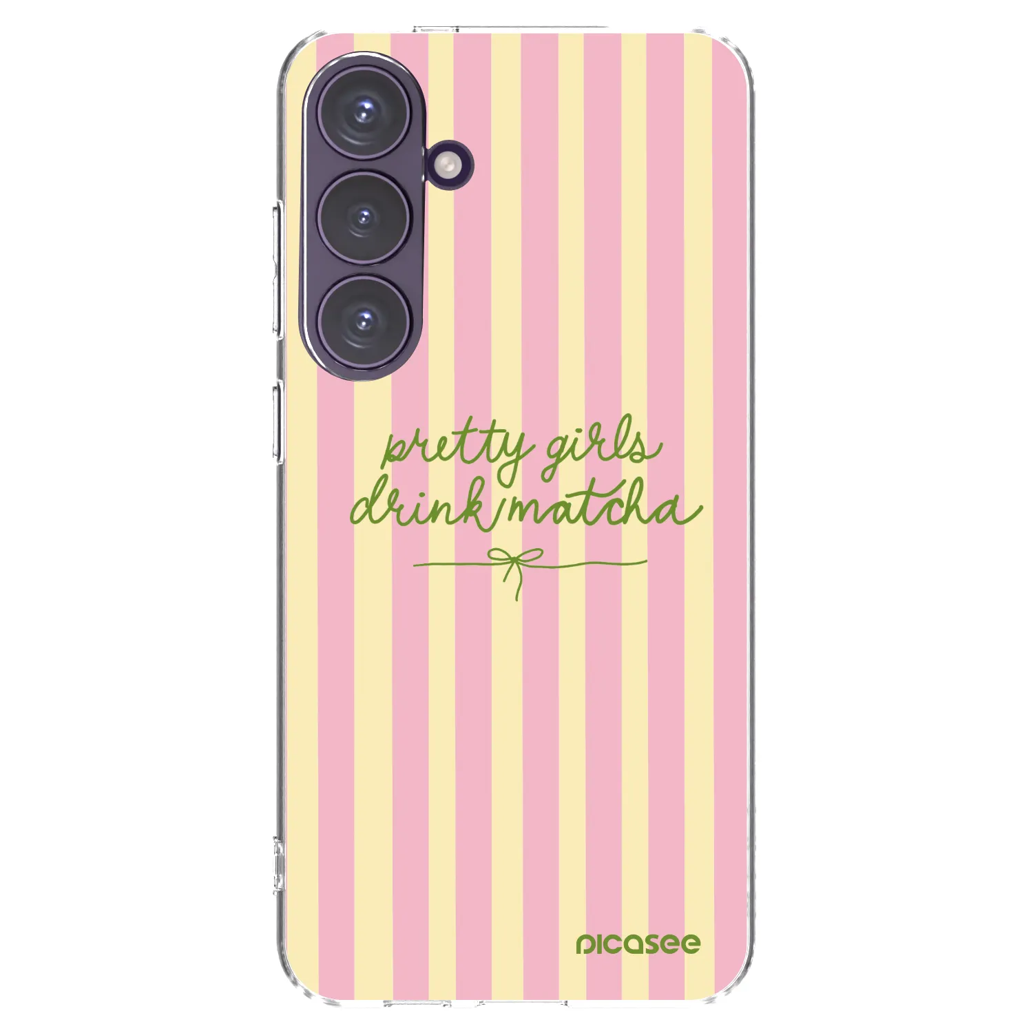 Picasee διαφανής θήκη σιλικόνης Samsung Galaxy S24+ S926B 5G - Pretty matcha