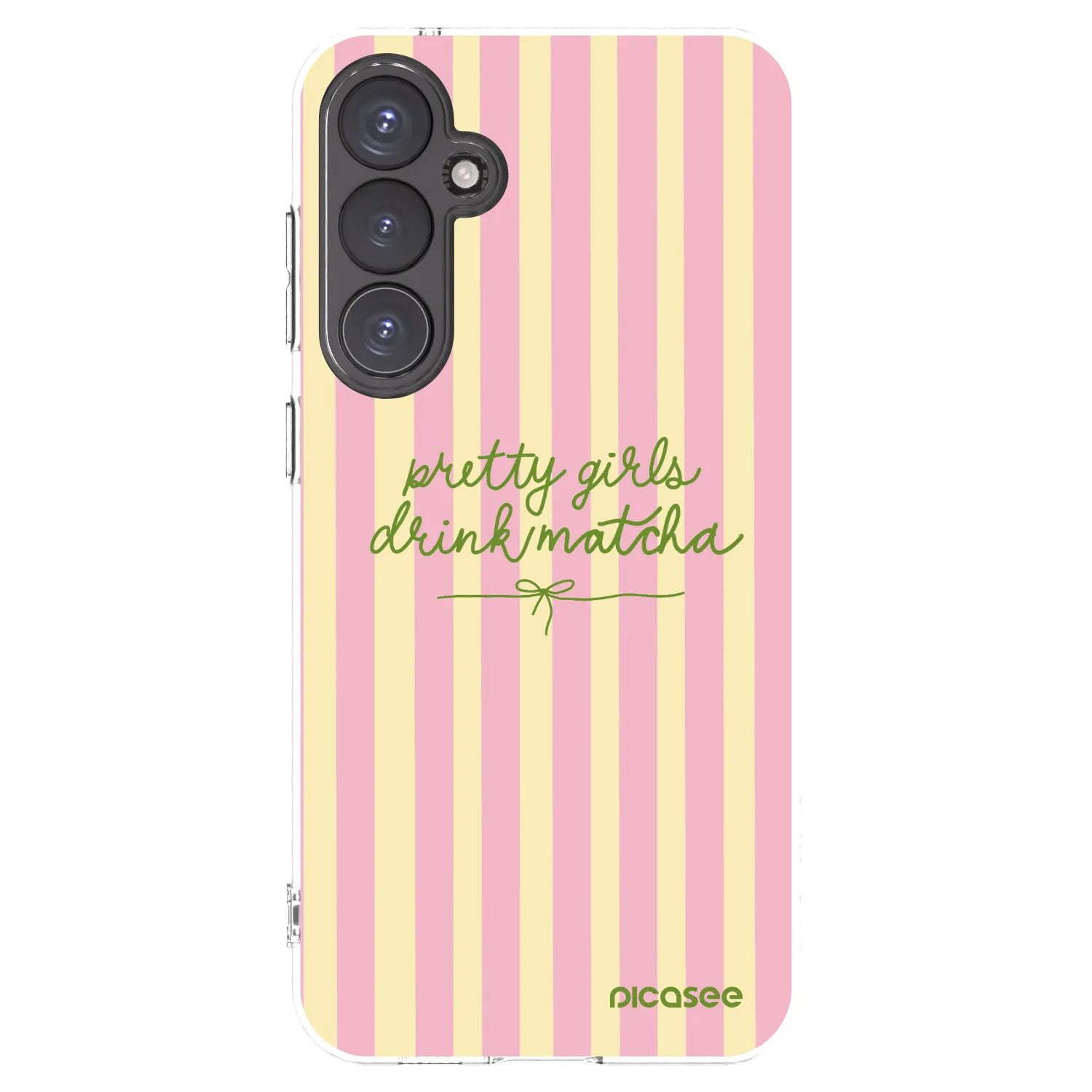 Picasee διαφανής θήκη σιλικόνης Samsung Galaxy S23 FE S711B - Pretty matcha
