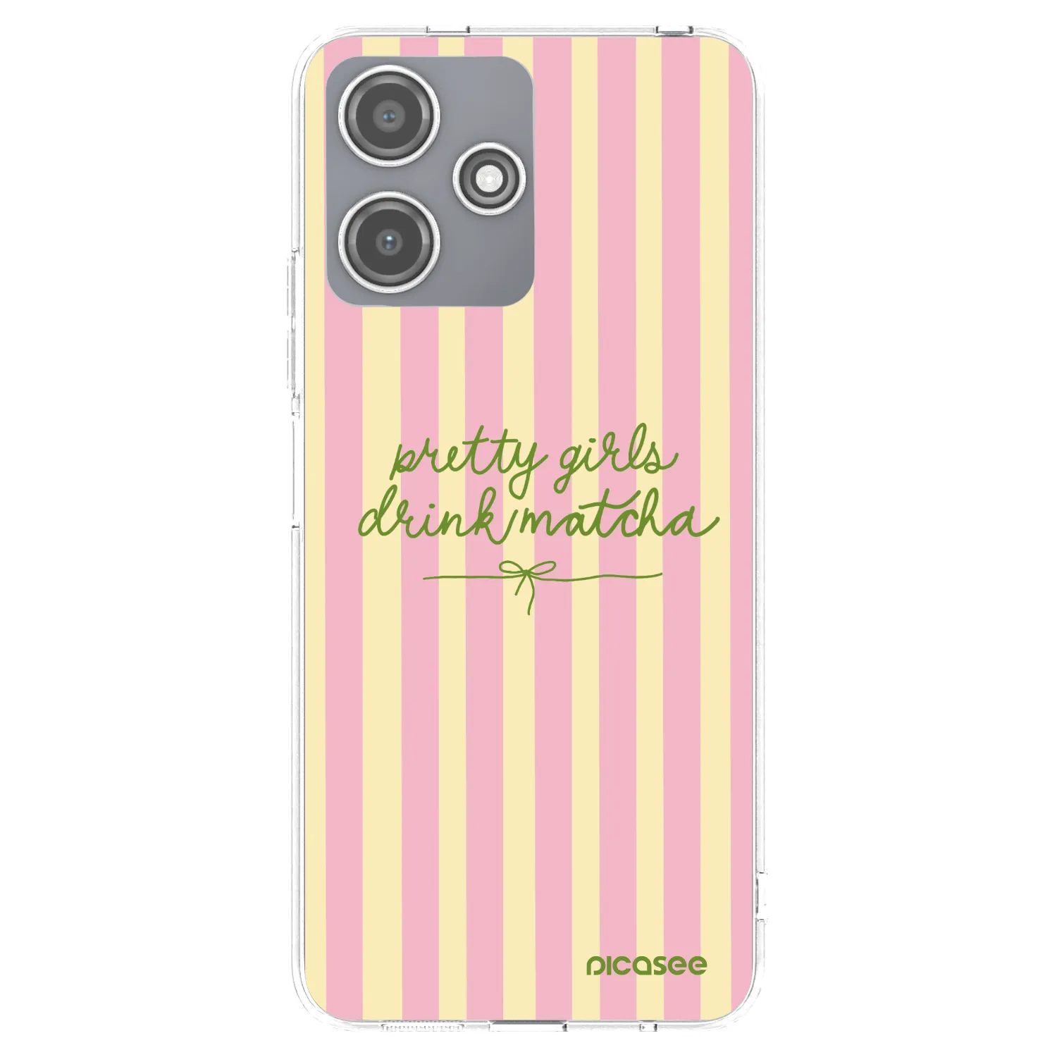 Picasee διαφανής θήκη σιλικόνης Xiaomi Redmi 12 5G - Pretty matcha