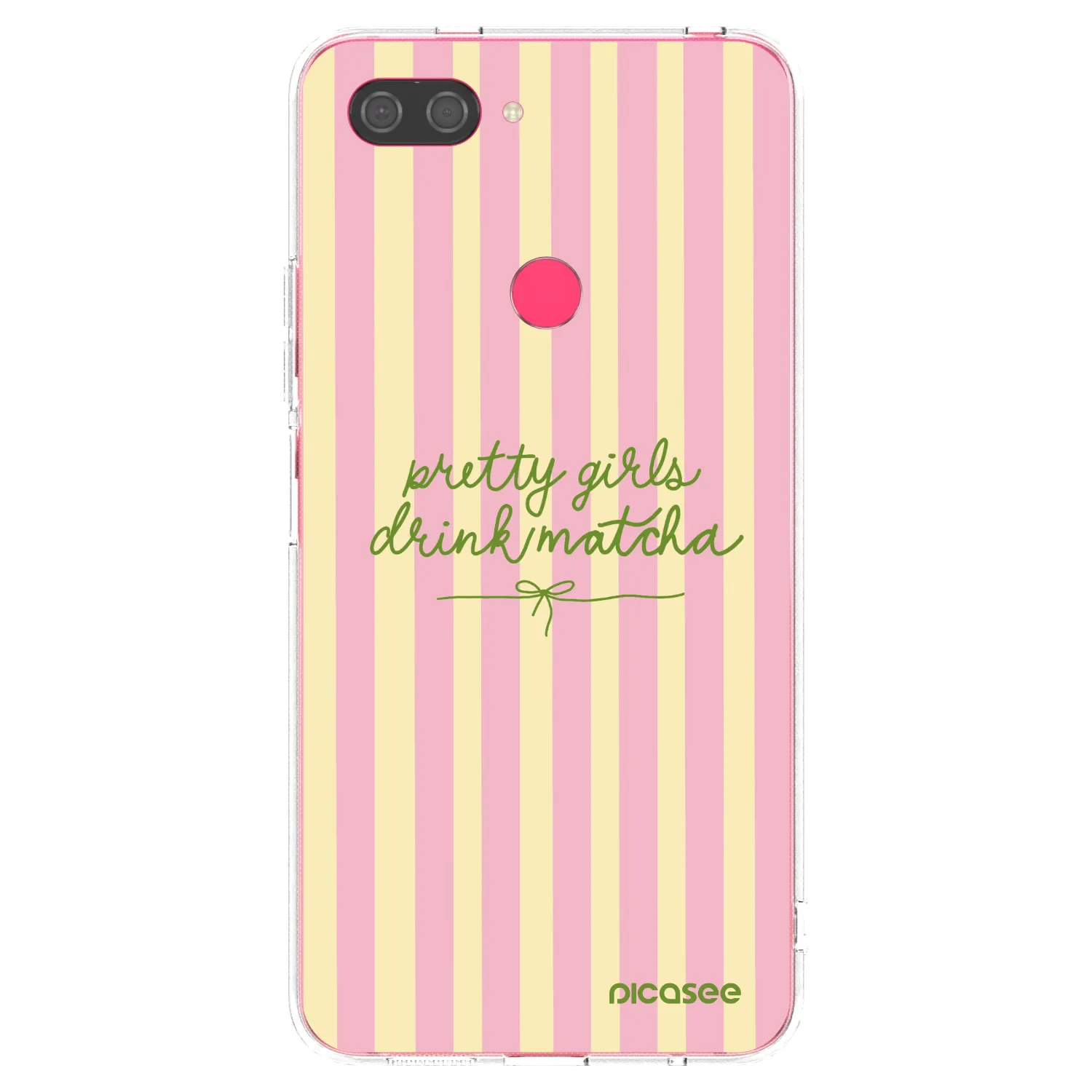 Picasee διαφανής θήκη σιλικόνης Xiaomi Mi 8 Lite - Pretty matcha