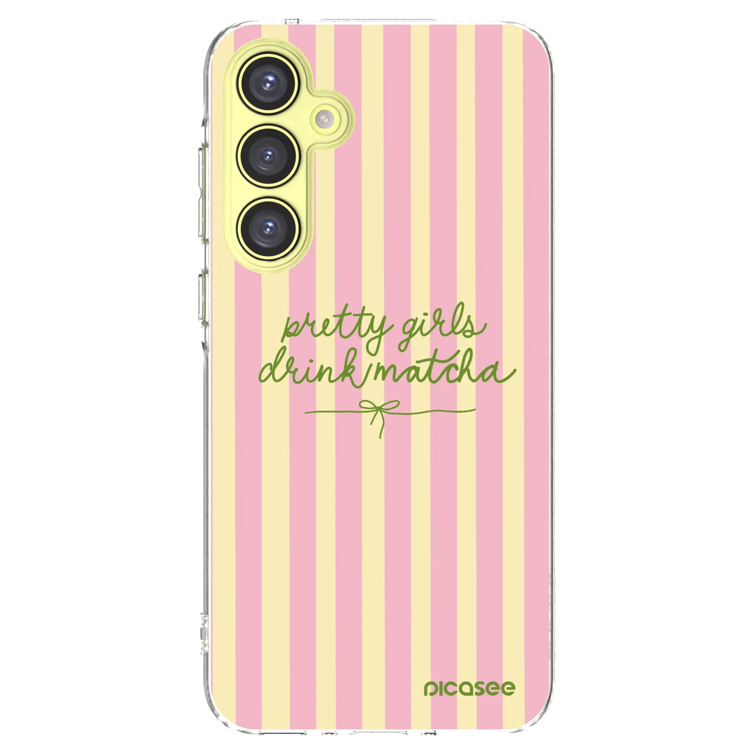Picasee διαφανής θήκη σιλικόνης Samsung Galaxy A35 5G A356B - Pretty matcha