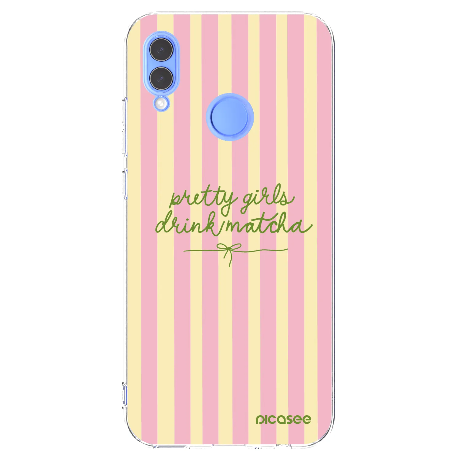 Picasee διαφανής θήκη σιλικόνης Honor 10 Lite - Pretty matcha