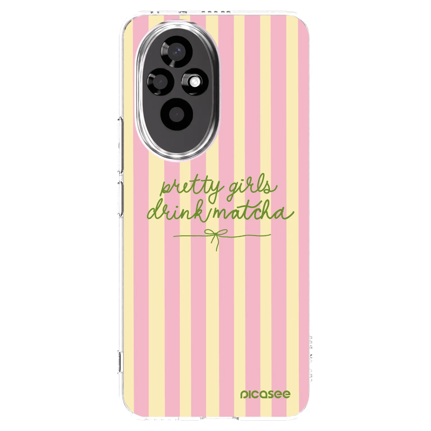 Picasee διαφανής θήκη σιλικόνης Honor 200 Pro 5G - Pretty matcha
