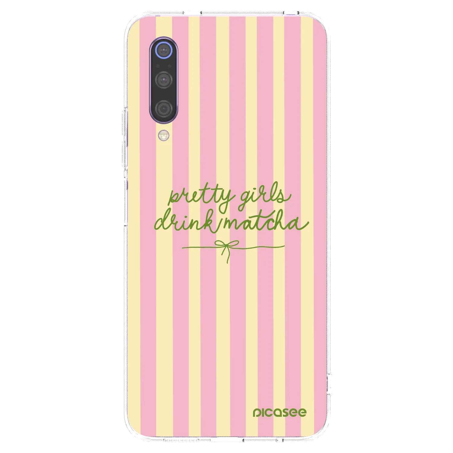 Picasee διαφανής θήκη σιλικόνης Xiaomi Mi 9 - Pretty matcha