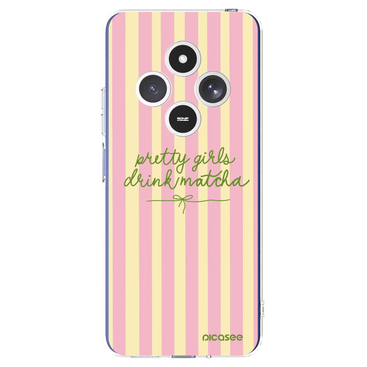 Picasee διαφανής θήκη σιλικόνης Xiaomi Redmi 14C - Pretty matcha